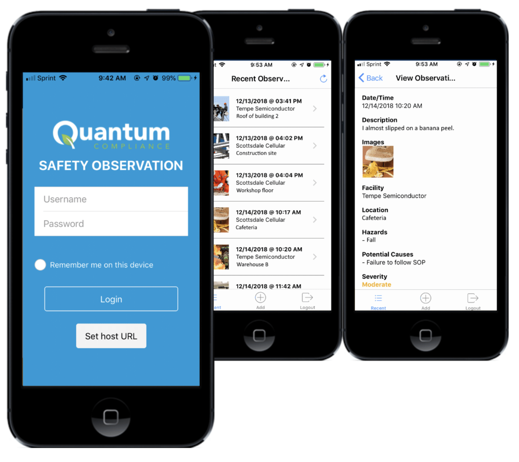 Safety Observation Software Behavioral Based Safety Software Quantum
