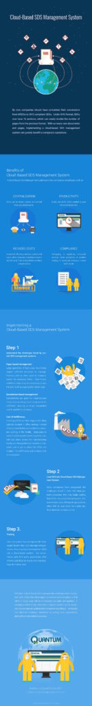 SDS management infographic