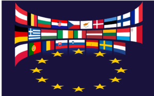 EU country flags